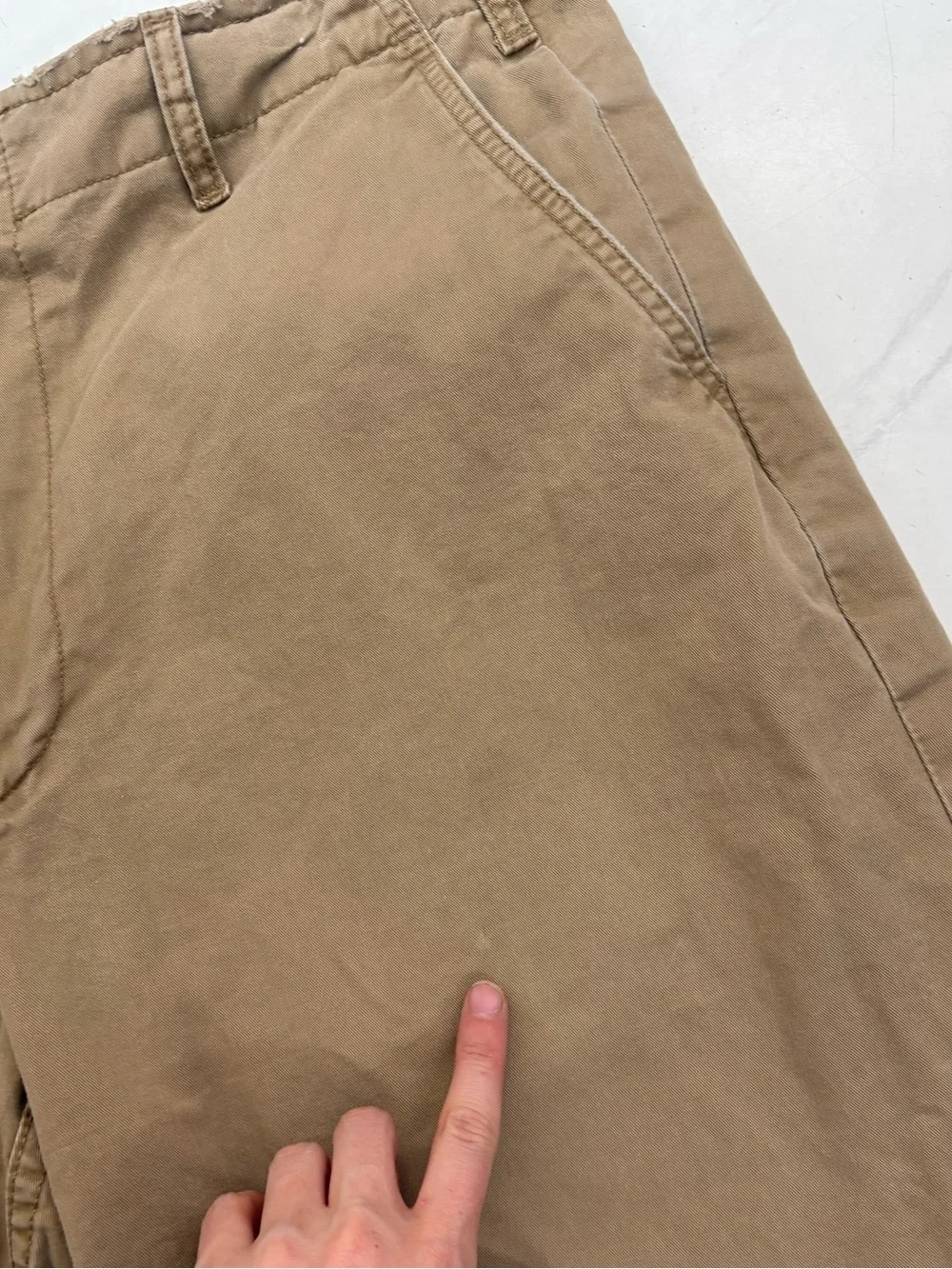 Polo‎ Jeans Company Ralph Lauren Size 34 Tan Shorts Preppy Y2K Relaxed Neutral